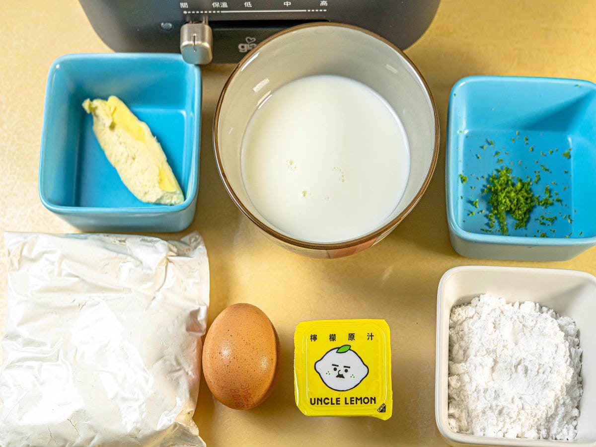 檸檬糖霜鬆餅球食譜│親子DIY食譜！假日在家不無聊，簡單的章魚燒烤盤變化創意甜點食譜，成功率超高