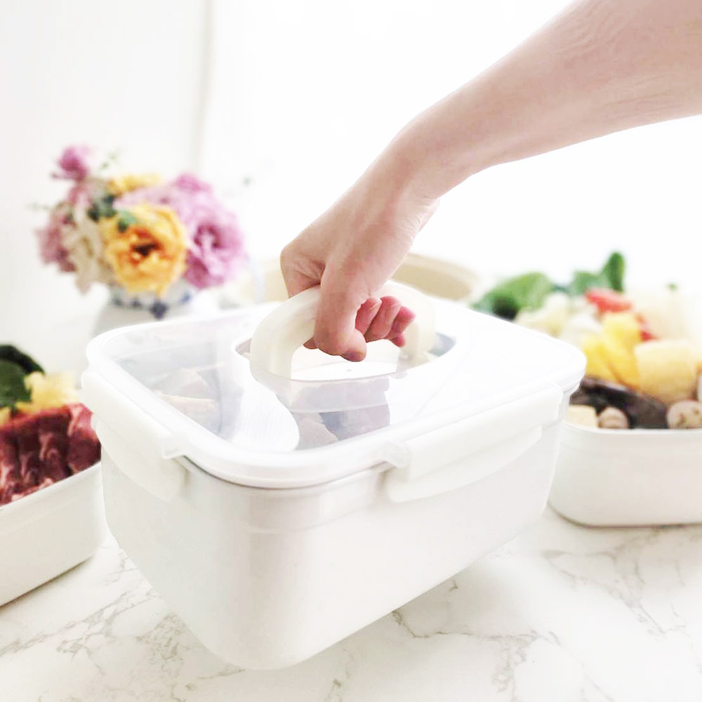 DECO HOME 珍珠貝殼陶瓷烤漆密封盒│來自韓國品牌!304不鏽鋼搭配貝殼白烤漆,可放烤箱、可直火,共有5種尺寸 - 第11張圖 DECO HOME 珍珠貝殼陶瓷烤漆密封盒│來自韓國品牌!304不鏽鋼搭配貝殼白烤漆,可放烤箱、可直火,共有5種尺寸