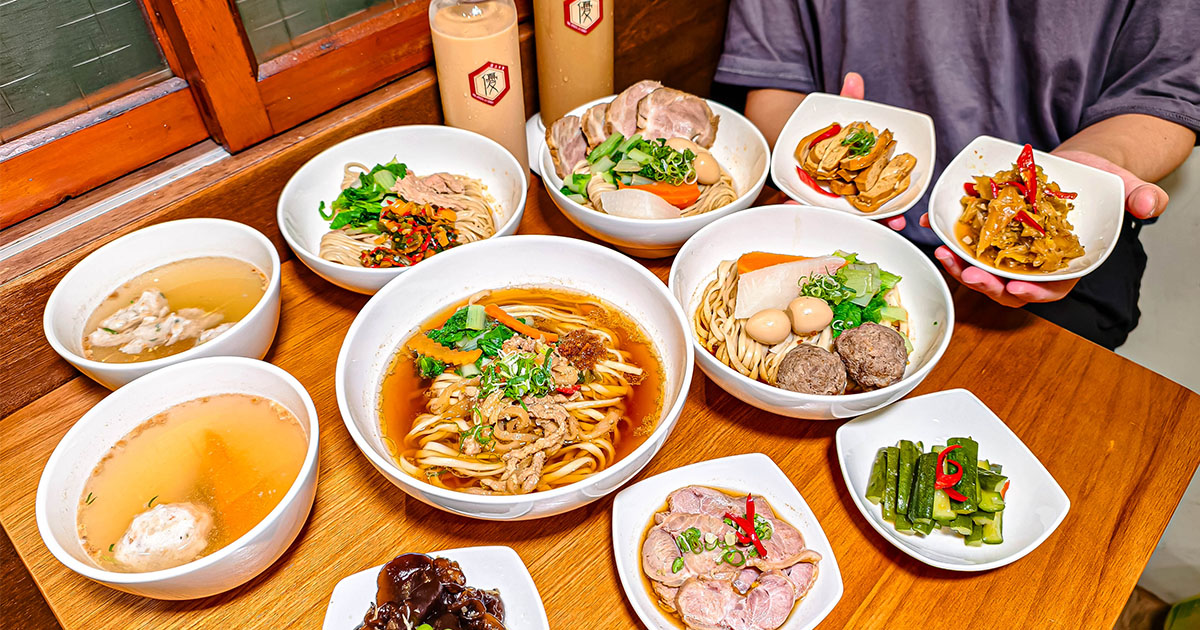 美貴麵店│高雄深夜食堂新選擇！藏身住宅區的文青復古麵館，用心食材打造與眾不同的古早味，讓人一吃成主顧~